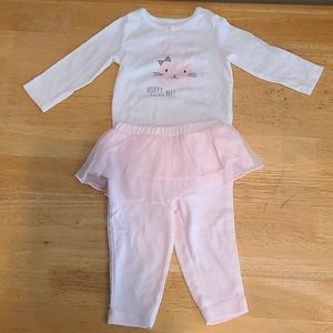 Carters tutu Easter outfit